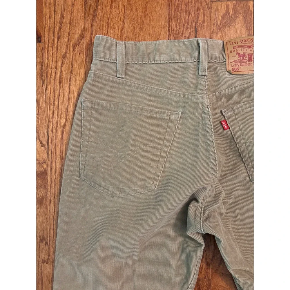 Levi's Vintage‎ 0500 Regular Fir Straight Leg Tan Corduroy Pants Size W32/L30